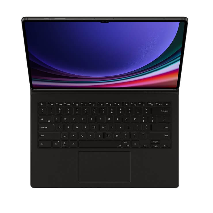 Оригинален Калъф за Samsung Tab S10 Lite/ S10 FE/ S9 FE/ S9 Keyboard-TouchPad Book Case EF-DX725UBEGWW, Черен (3)