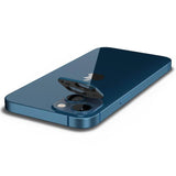 Протектор за Камерата на iPhone 13/ 13 Mini, Spigen EZ Fit Optik Pro Glass tR 2бр., Син (3)
