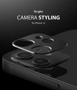 Протектор за Камерата на iPhone 12, Ringke Styling Cam Glass, Черен (2)