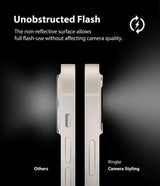 Протектор за Камерата на iPhone 12, Ringke Styling Cam Glass, Черен (4)