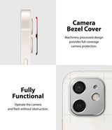 Протектор за Камерата на iPhone 12, Ringke Styling Cam Glass, Черен (5)