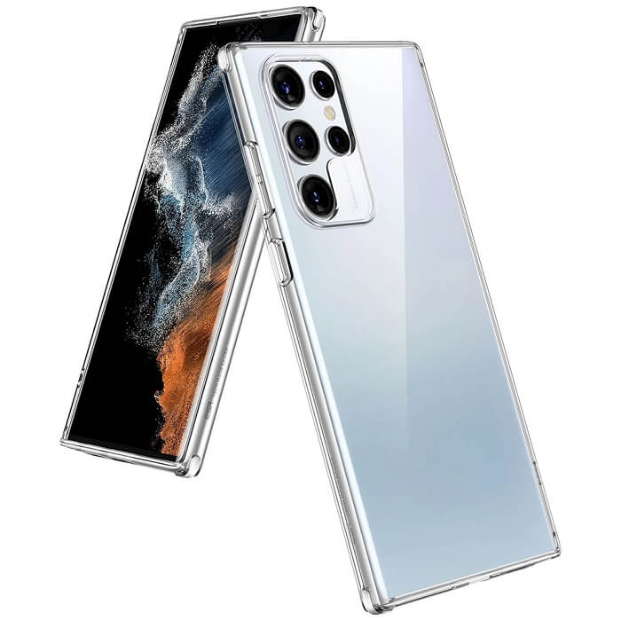 Силиконов Калъф за Samsung S22 Ultra, ESR Project Zero Case, Прозрачен (3)