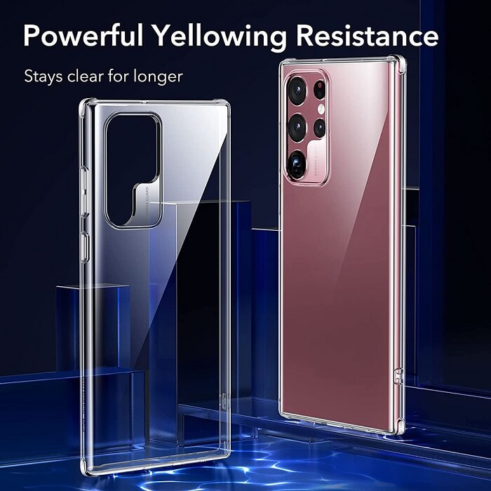 Силиконов Калъф за Samsung S22 Ultra, ESR Project Zero Case, Прозрачен (4)