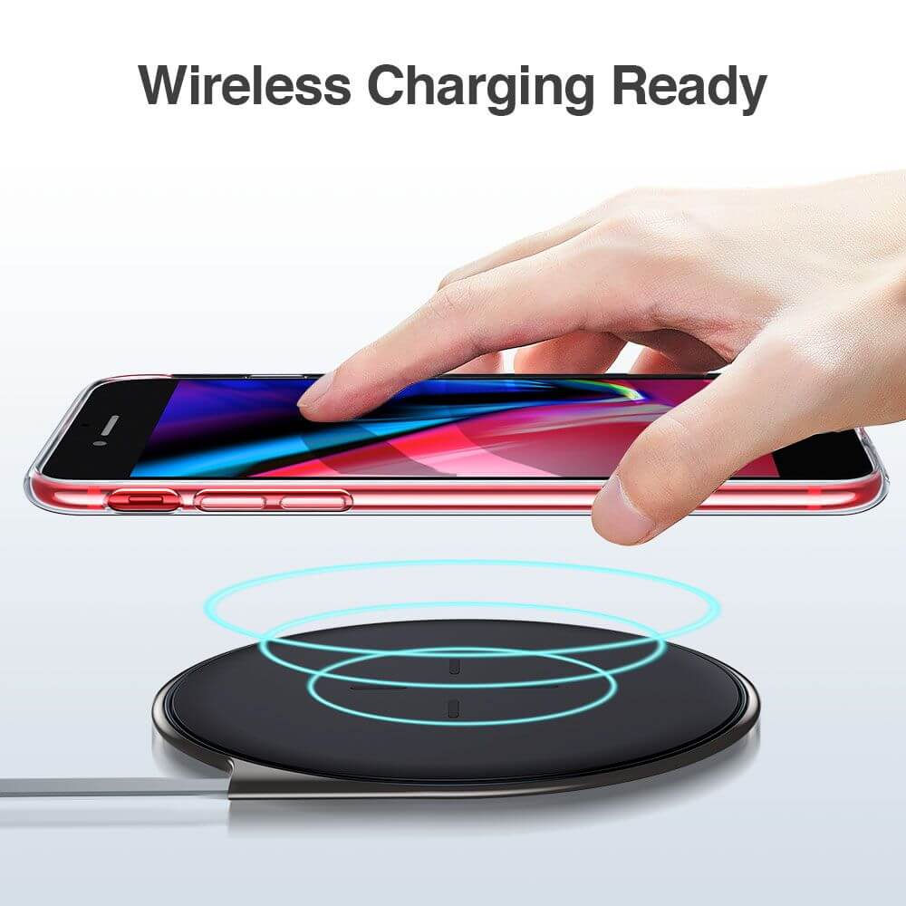 Силиконов Калъф за iPhone SE 2022/2020 8/7, ESR Project Zero Case, Прозрачен (5)