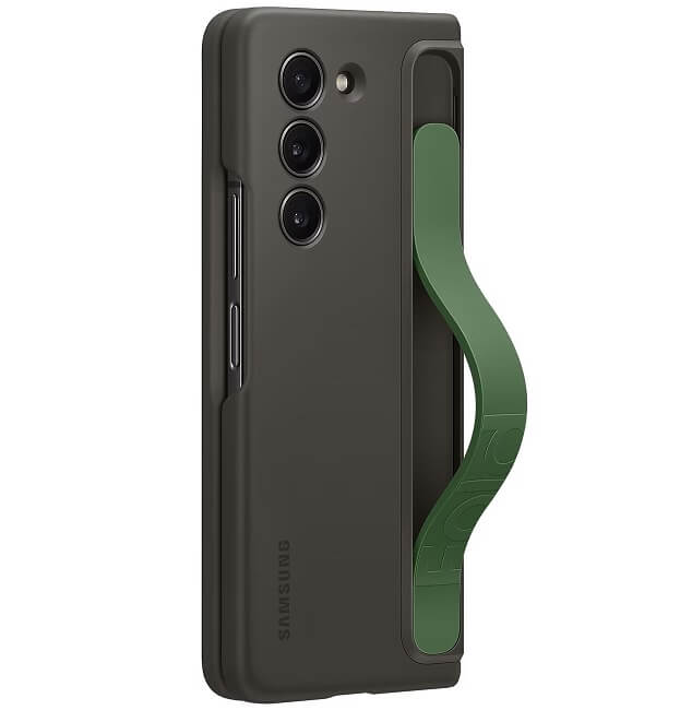Оригинален Калъф с Каишка за Samsung Z Fold 5, Standing Strap Case, EF-MF946CBEGWW, Черен (3)