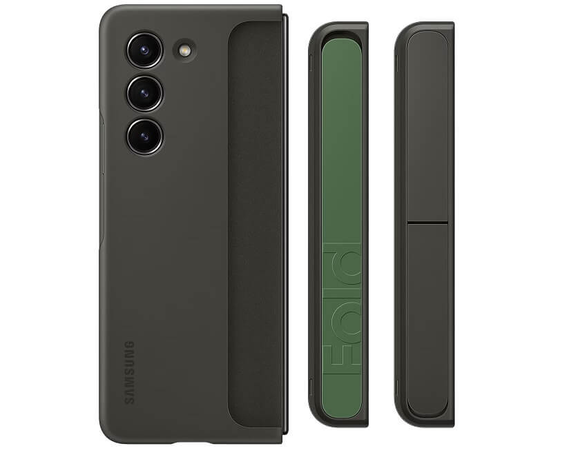 Оригинален Калъф с Каишка за Samsung Z Fold 5, Standing Strap Case, EF-MF946CBEGWW, Черен
