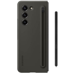 Оригинален Калъф с Писалка за Samsung Z Fold 5, Slim S Pen Case EF-OF94PCBEGWW, Черен