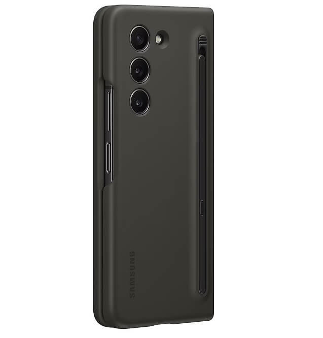 Оригинален Калъф с Писалка за Samsung Z Fold 5, Slim S Pen Case EF-OF94PCBEGWW, Черен (2)