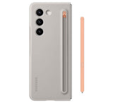 Оригинален Калъф с Писалка за Samsung Z Fold 5, Slim S Pen Case EF-OF94PCUEGWW, Бежов