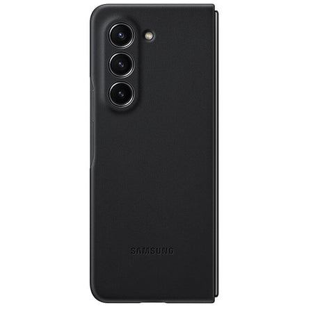 Оригинален Кожен Калъф за Samsung Z Fold 5, Eco-Leather Case EF-VF946PBEGWW, Черен (3)