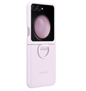 Оригинален Силиконов Калъф Samsung Z Flip 5, Silicone Ring Cover Case EF-PF731TVEGWW, Лилав