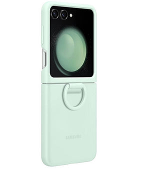 Оригинален Силиконов Калъф Samsung Z Flip 5, Silicone Ring Cover Case EF-PF731TMEGWW, Зелен
