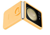 Оригинален Силиконов Калъф Samsung Z Flip 5, Silicone Ring Cover Case EF-PF731TOEGWW, Жълт (2)