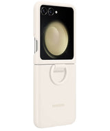 Оригинален Силиконов Калъф Samsung Z Flip 5, Silicone Ring Cover Case EF-PF731TUEGWW, Бежов