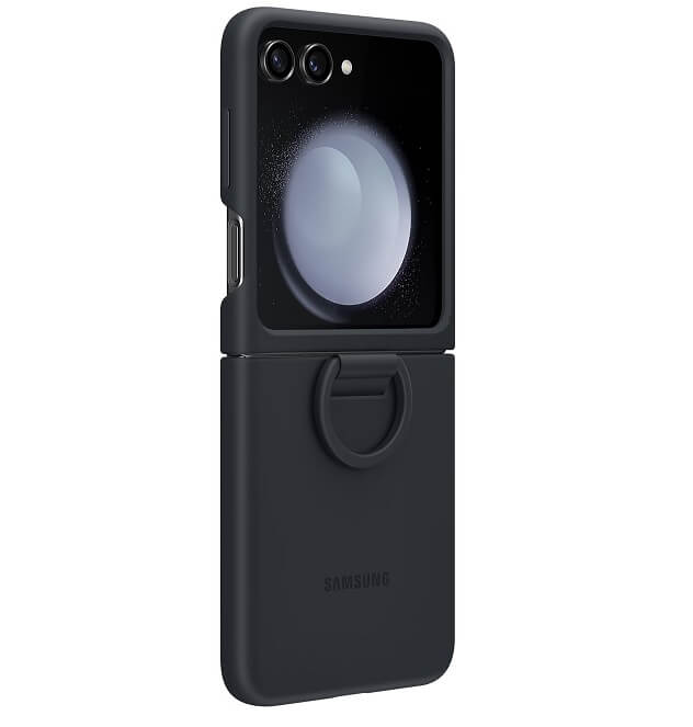 Оригинален Силиконов Калъф Samsung Z Flip 5, Silicone Ring Cover Case EF-PF731TNEGWW, Лилав