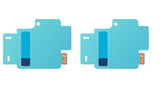 Оригинален Протектор за Samsung Z Flip 5, Folio Glass EF-UF731CTE, Прозрачен (2)