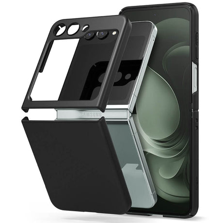 Тънък Калъф за Samsung Z Flip 5, Ringke Slim Case, Черен (2)