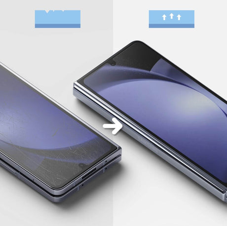 Комплект Протектори за Samsung Z Fold 5, Ringke Dual Easy Film Glass, Прозрачен (4)