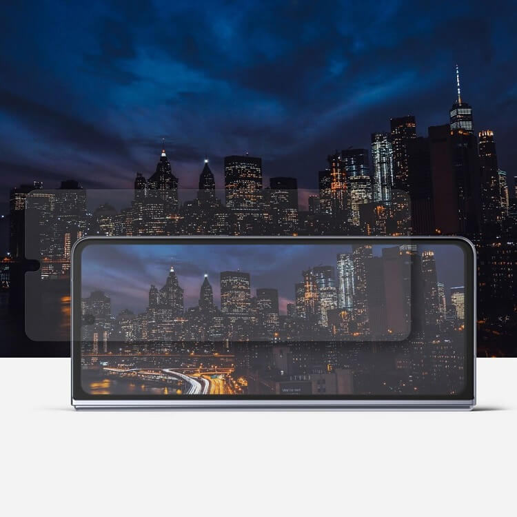 Комплект Протектори за Samsung Z Fold 5, Ringke Dual Easy Film Glass, Прозрачен (7)