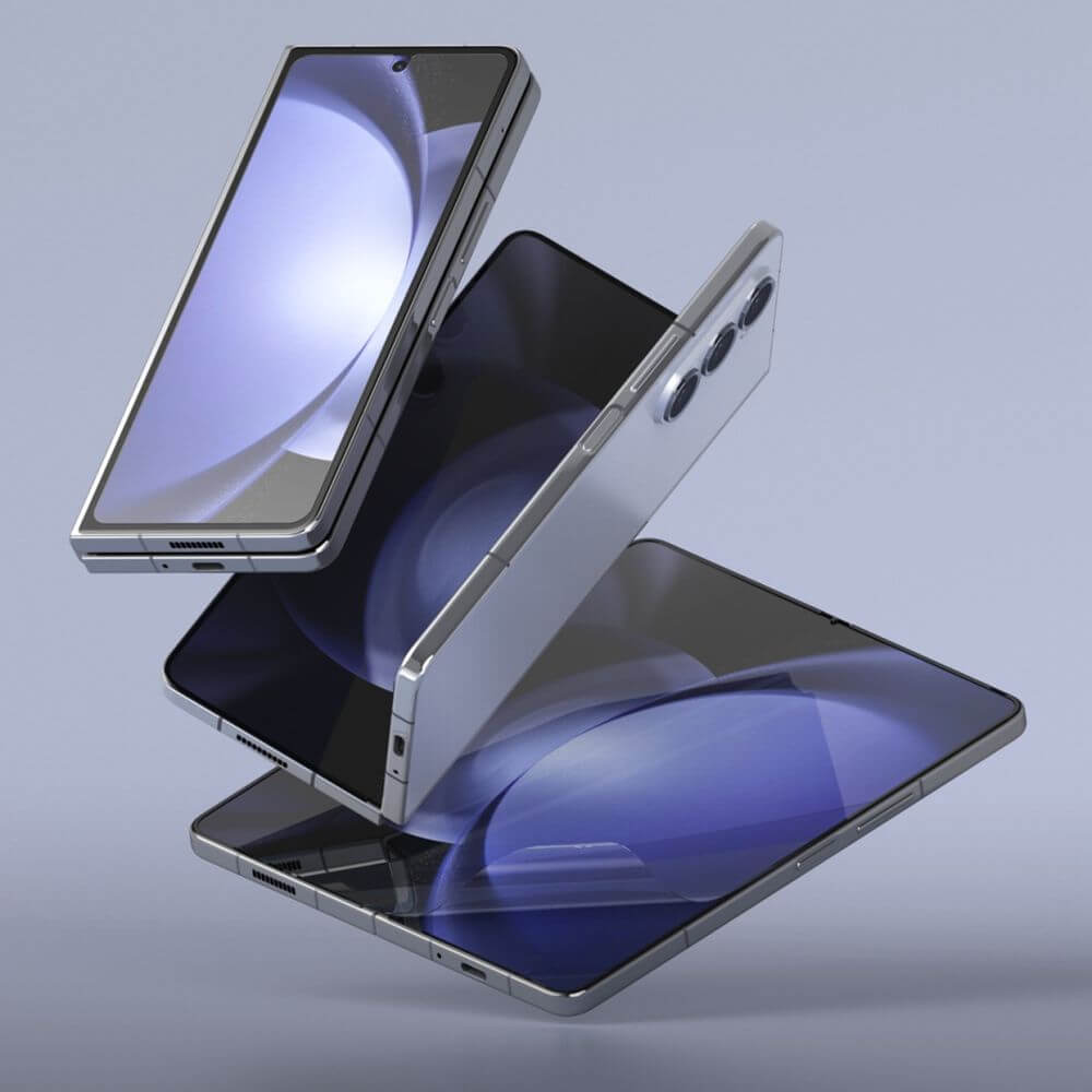 Комплект Протектори за Samsung Z Fold 5, Ringke Dual Easy Film Glass, Прозрачен (6)