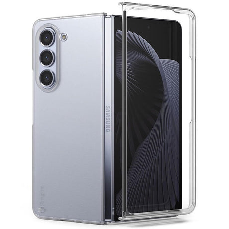 Поликарбонатен Калъф за Samsung Z Fold 5, Ringke Slim Case, Прозрачен (3)