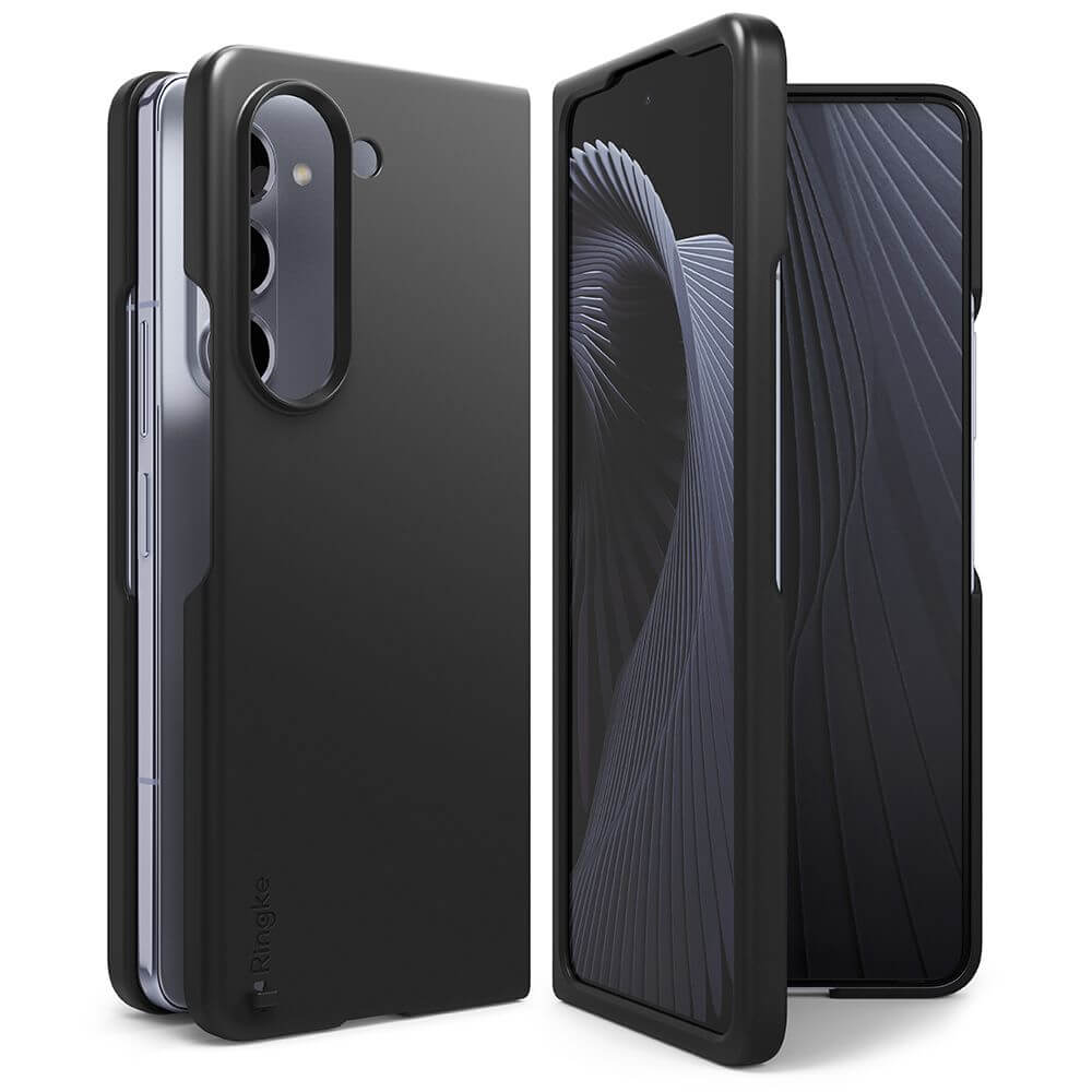 Тънък Калъф за Samsung Z Fold 5, Ringke Slim Case, Черен (2)