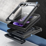 Противоударен Калъф за Samsung Z Flip 5, Supcase Iblsn ArmorBox, Черен (5)