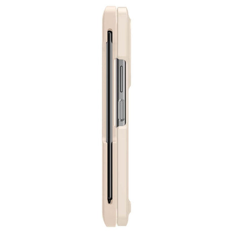 Калъф с S Pen Поставка за Samsung Z Fold 5, Spigen Thin Fit Pen Case, Бежов (5)
