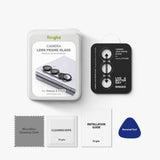 Протектор за Камерата на Samsung Z Fold 5, Ringke Cam Lens Frame Glass 2бр., Черен (5)