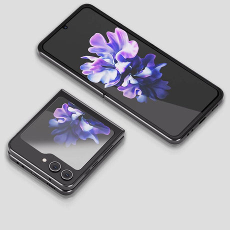 Комплект Протектори за Samsung Z Flip 5, Whitestone Dome All-in-1 Glass, Прозрачен (3)
