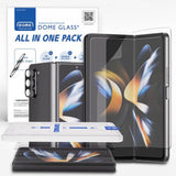 Комплект Протектори за Samsung Z Fold 5, Whitestone Dome All-in-1 Glass, Прозрачен