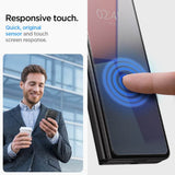 Протектор за Външния Дисплей на Samsung Z Fold 5, Spigen EZ Fit Glass 2бр., Прозрачен (8)
