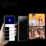 Затъмняващ Протектор за Samsung Z Fold 5, Whitestone Privacy EA Dome Glass, Черен (3)