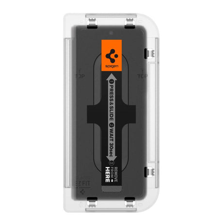 Протектор за Външния Дисплей на Samsung Z Fold 5, Spigen EZ Fit Glass 2бр., Прозрачен (4)
