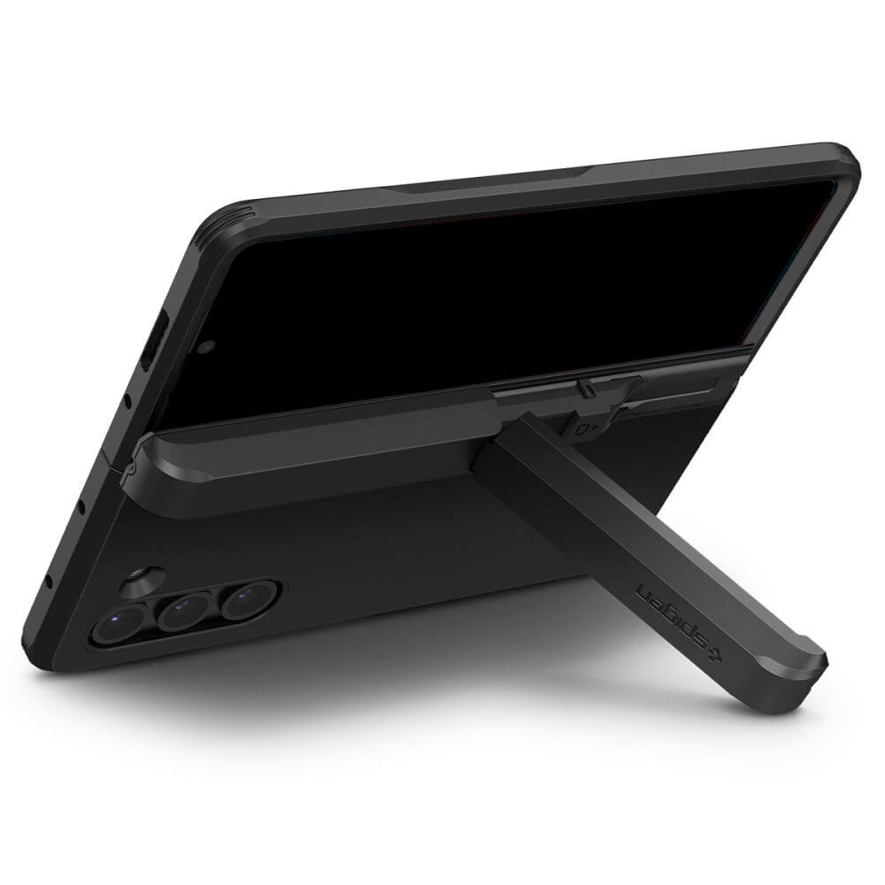 Калъф с Pen Поставка и Предпазител за Samsung Z Fold 5, Spigen Tough Armor Pro Case, Черен (6)