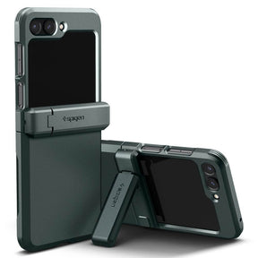 Калъф с Предпазител за Samsung Z Flip 5, Spigen Tough Armor Case, Зелен