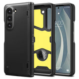 Калъф с Предпазител за Samsung Z Fold 5, Spigen Slim Armor Pro Case, Черен (2)