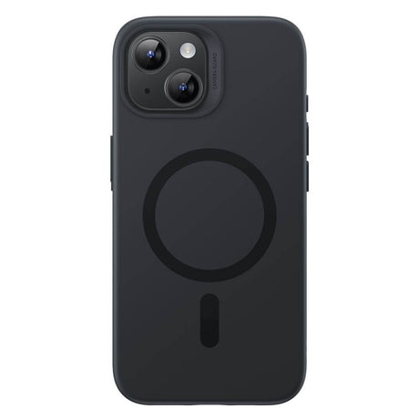 Magsafe Силиконов Калъф за iPhone 15, ESR Cloud Magnetic Case, Черен (3)