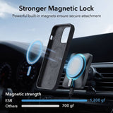 Magsafe Силиконов Калъф за iPhone 15, ESR Cloud Magnetic Case, Черен (4)