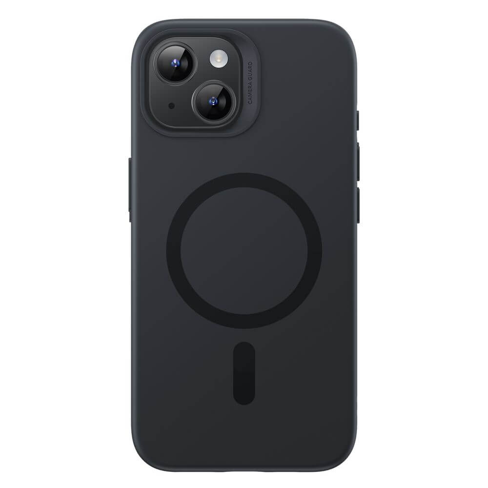 Magsafe Силиконов Калъф за iPhone 15 Plus, ESR Cloud Magnetic Case, Черен (3)