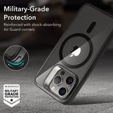Magsafe Калъф за iPhone 15 Pro, ESR Classic Hybrid Kickstand Magnetic Case, Черен (7)