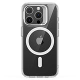 Magsafe Калъф за iPhone 15 Pro Max, ESR Classic Hybrid Kickstand Magnetic Case, Прозрачен (4)