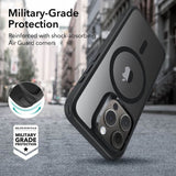 Magsafe Калъф за iPhone 15 Pro, ESR Classic Hybrid Magnetic Case, Черен (6)