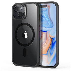 Magsafe Калъф за iPhone 15 Plus, ESR Classic Hybrid Magnetic Case, Черен