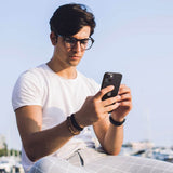 Протектор за Камерата на iPhone 15 Plus, Spigen EZ Fit Optik Pro Glass tR 2бр., Черен (5)
