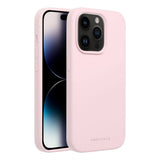 Силиконов Калъф за iPhone 15 Pro, Roar Cloud-Skin Case, Розов