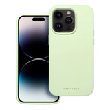 Силиконов Калъф за iPhone 15 Pro, Roar Cloud-Skin Case, Зелен (2)