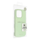Силиконов Калъф за iPhone 15 Pro, Roar Cloud-Skin Case, Зелен (8)
