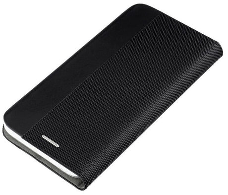 Луксозен Калъф за iPhone 15 Plus, Sensitive Book Case, Черен (3)