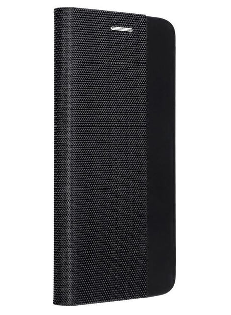 Луксозен Калъф за iPhone 15 Plus, Sensitive Book Case, Черен